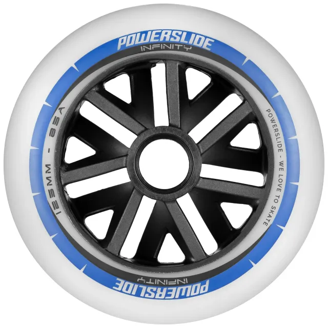 Powerslide Infinity 125 hjul 85A 6-pak grå