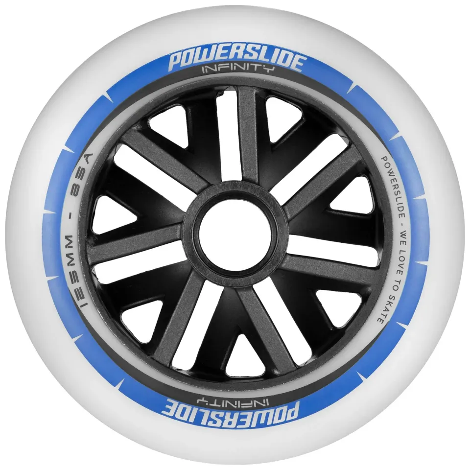 Powerslide Infinity 125 hjul 85A 6-pak grå