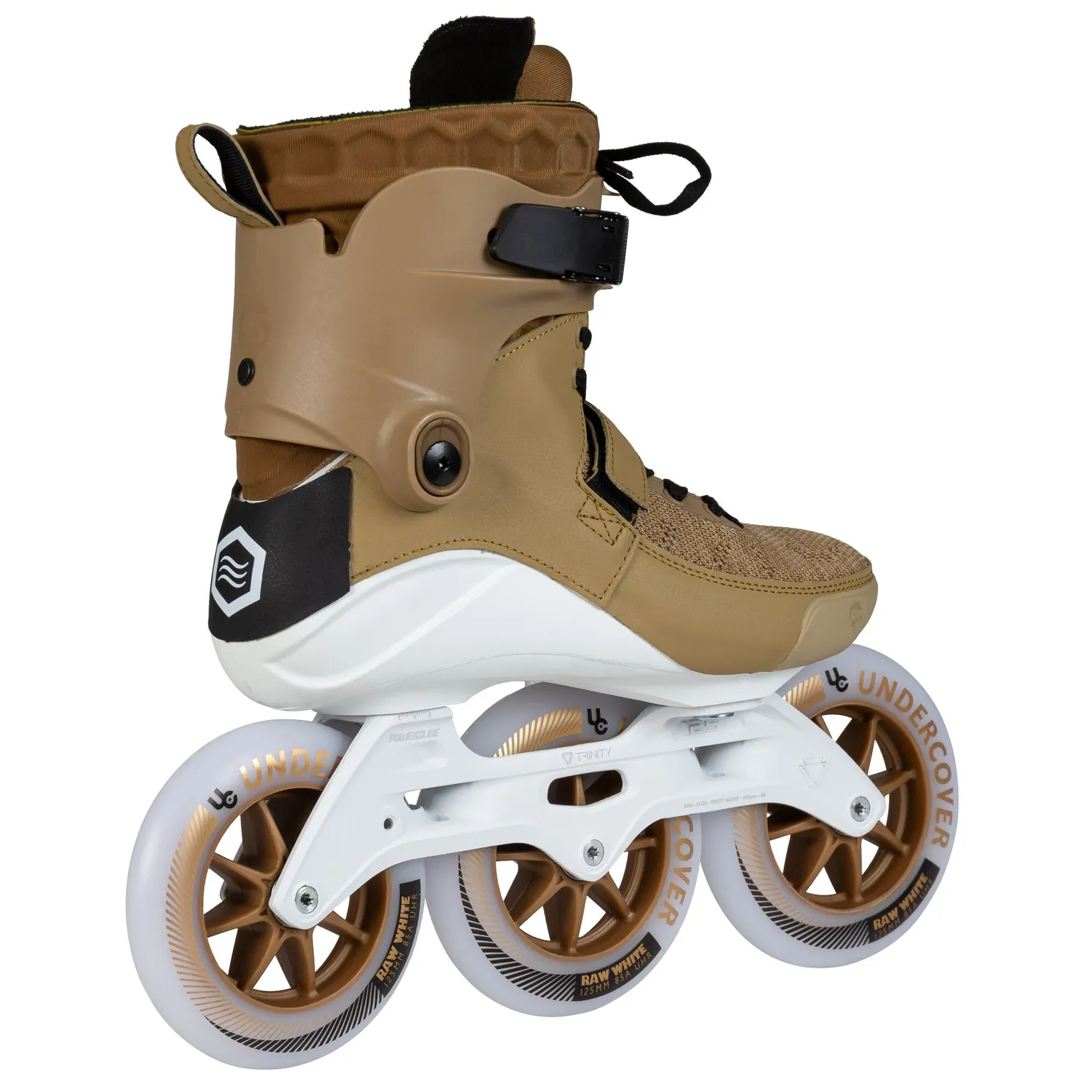Powerslide Swell Gold 125 fitness skøjter 125mm
