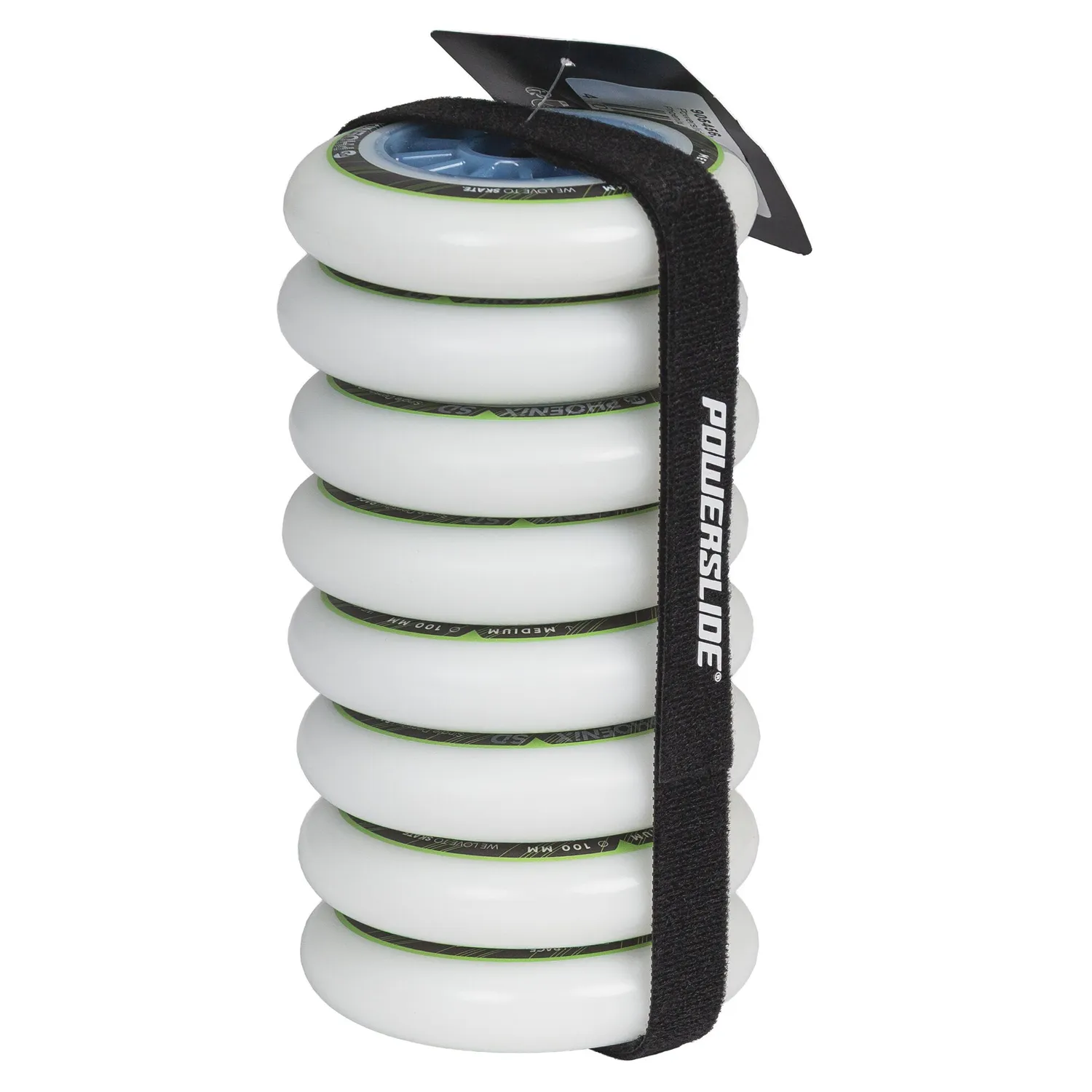 Powerslide PHOENIX hjul 100mm SD Medium 8-pak hvid