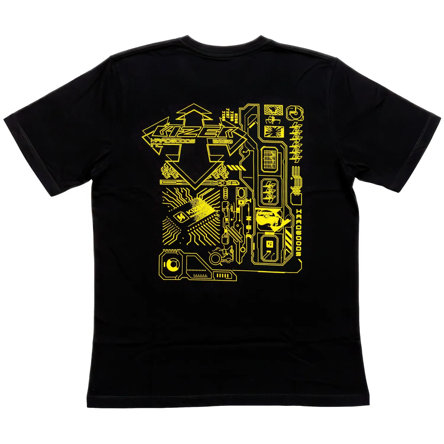 Kizer Hacker T-shirt sort bomuld