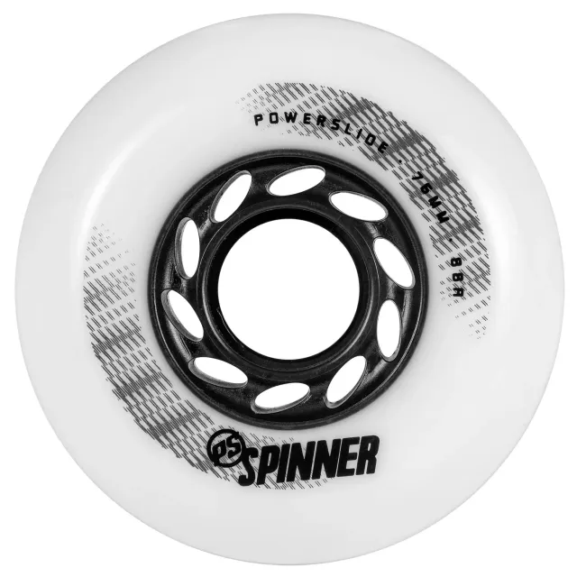 Powerslide Spinner 76/88A hjul 4-pak hvid