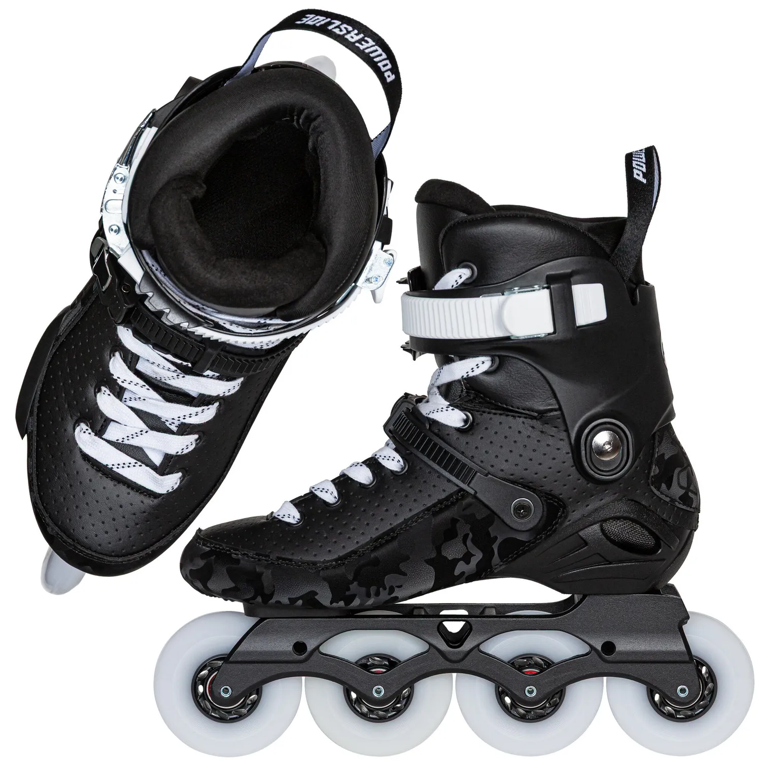 Powerslide S1 inliners 4x80mm sort