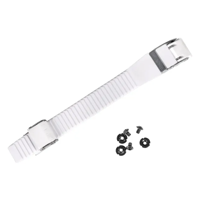Powerslide Classic spænde hvid 20 cm komplet sæt