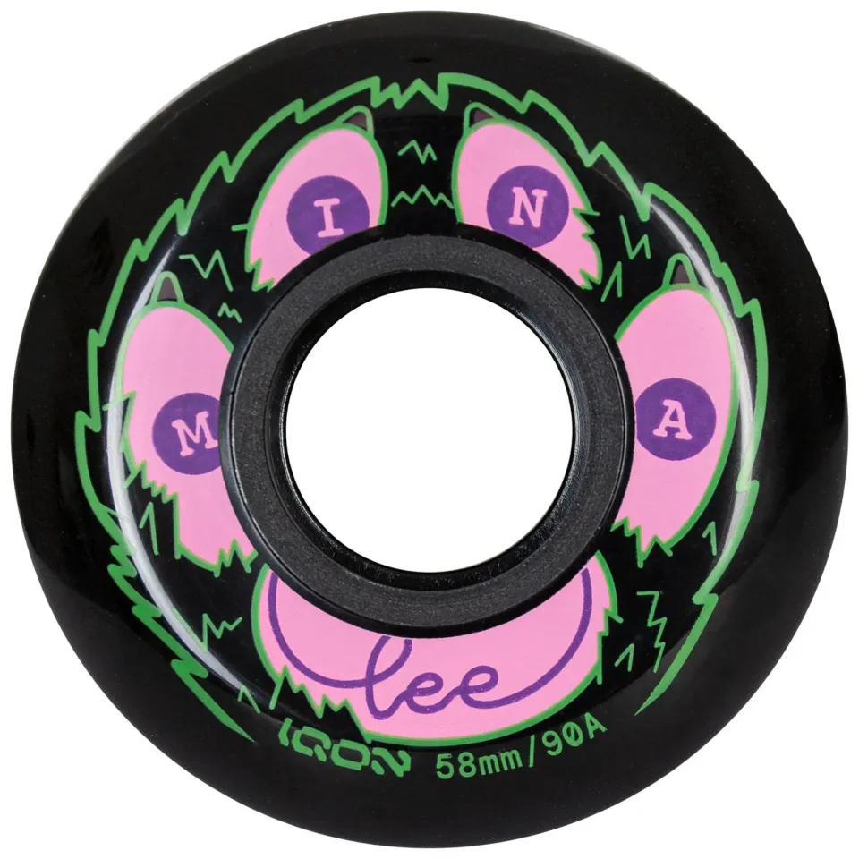 Iqon Mina Lee 58mm aggressiv-hjul 4-pak 90A