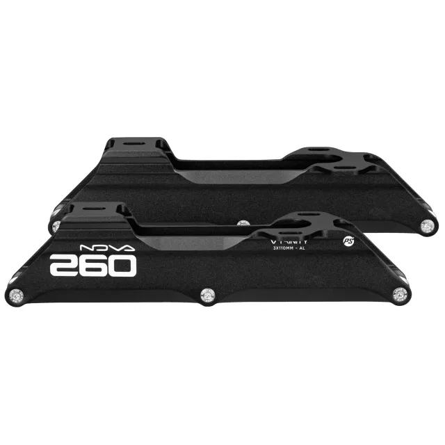 Powerslide Nova 260 3x110 stel TRI sort aluminium