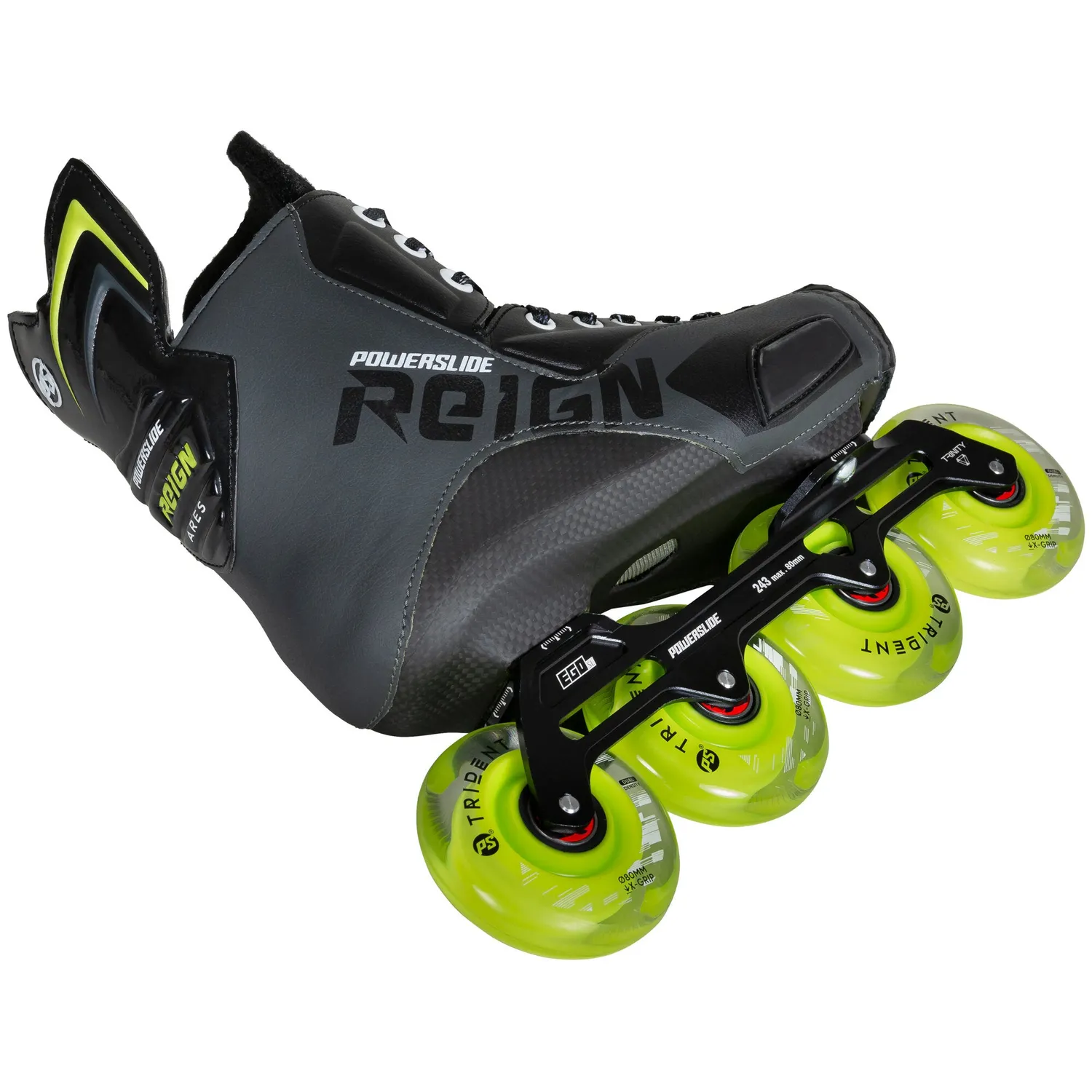 Powerslide Ares 80 hockey rulleskøjter sort