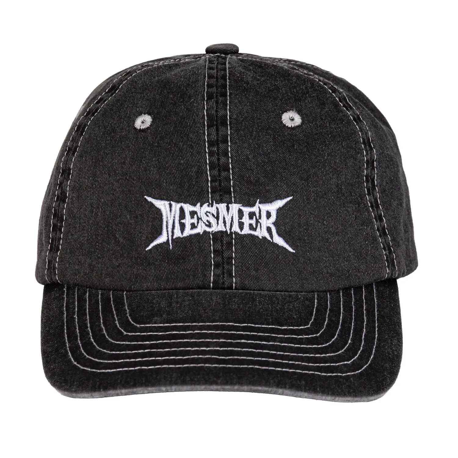 Mesmer Logo kasket sort økologisk bomuld