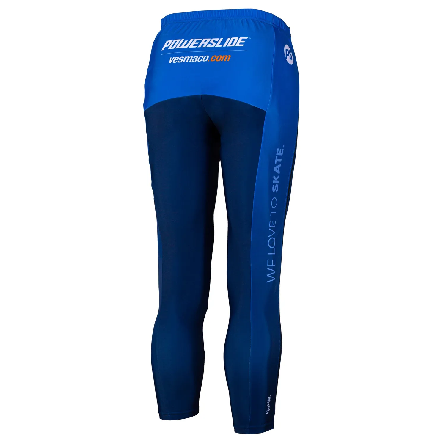 Powerslide Team Zip Pants speedbukser blå XS-XL