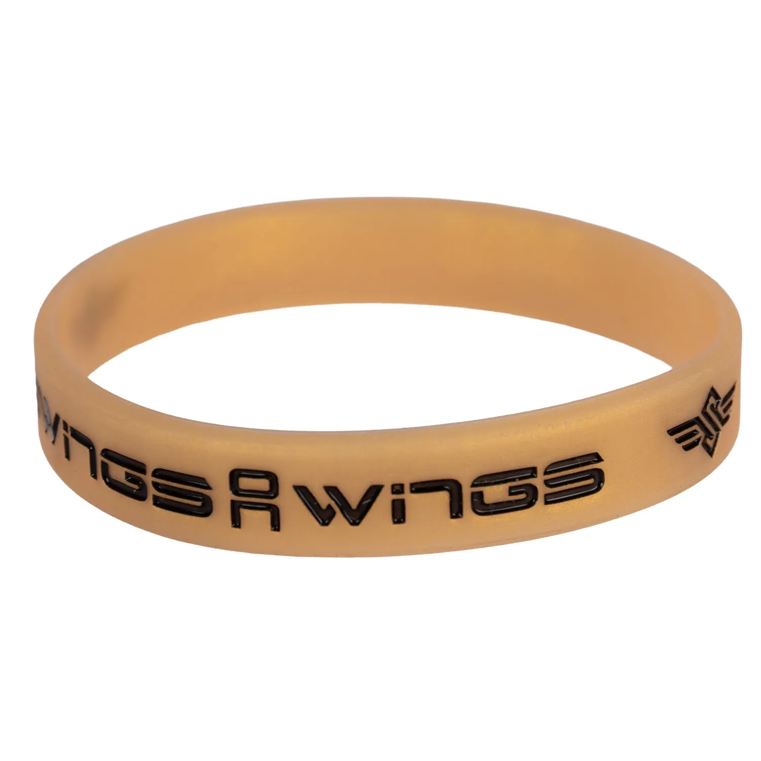 Swings silikone armbånd guld til fans