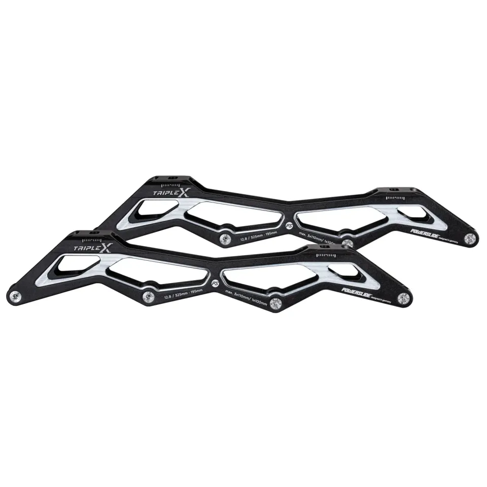 Powerslide Triple X HILO 12,8 3x110/1x100 skinne sort