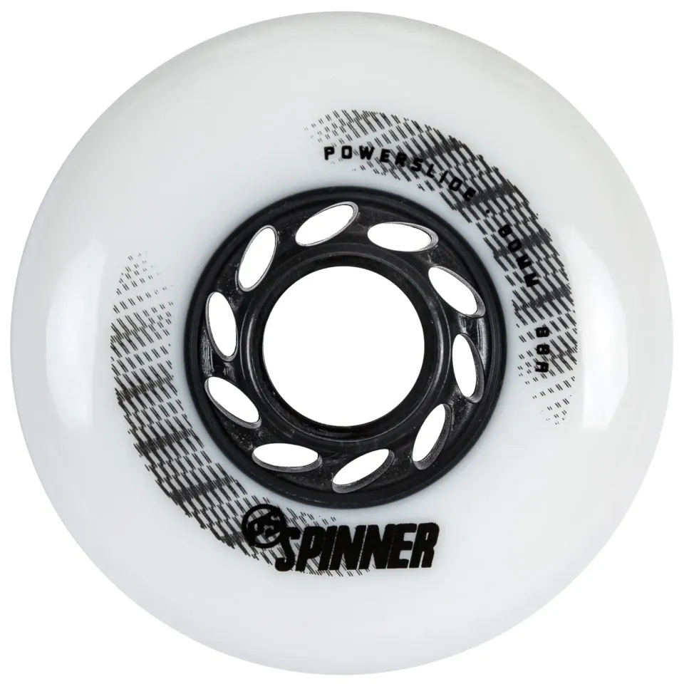 Powerslide Spinner 80/88A hjul hvid 4-pak urban