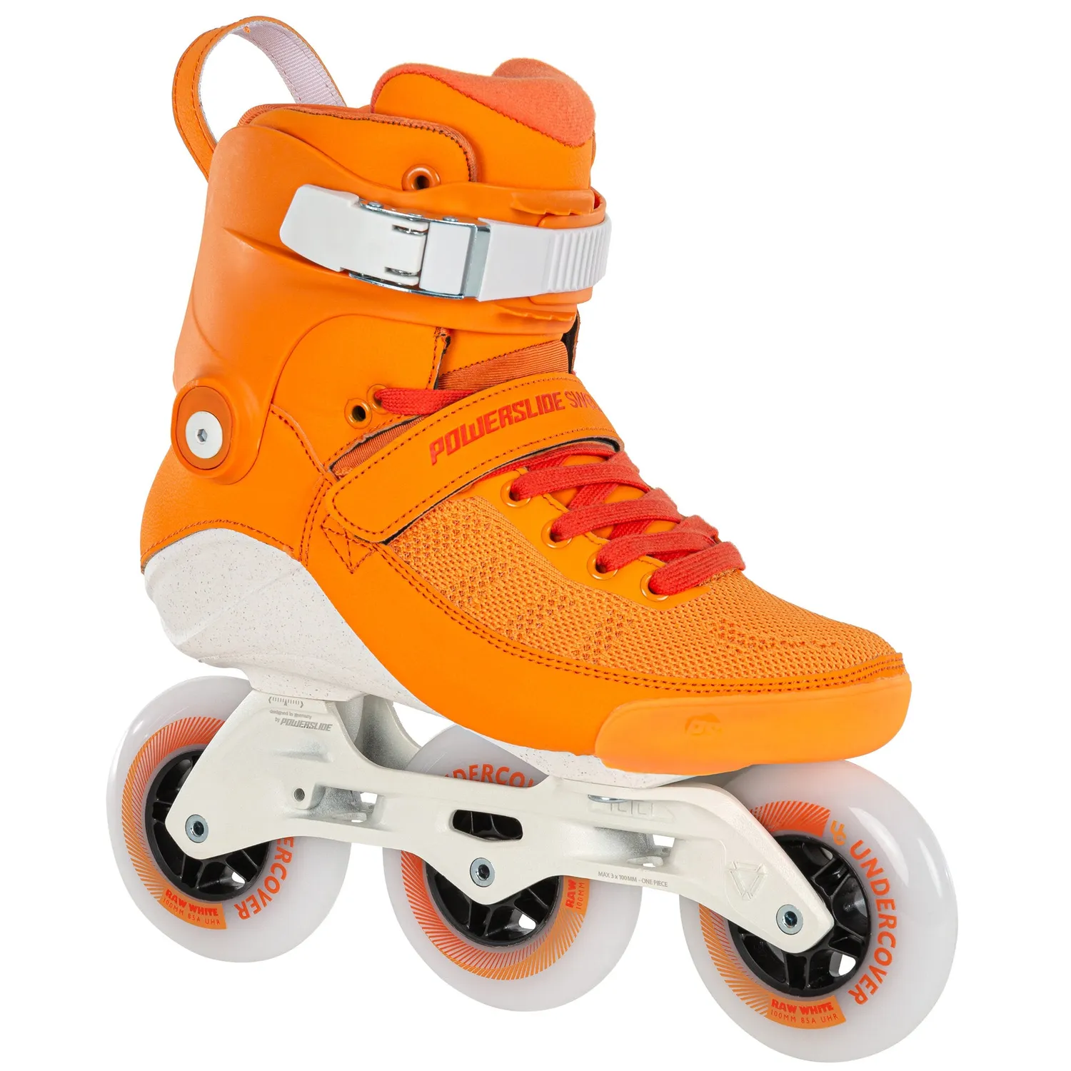 Powerslide Swell Citrus 100 fitness rulleskøjter 100 mm