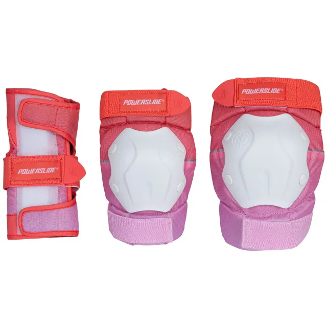 Powerslide Standard Women beskyttelsessæt rød pink
