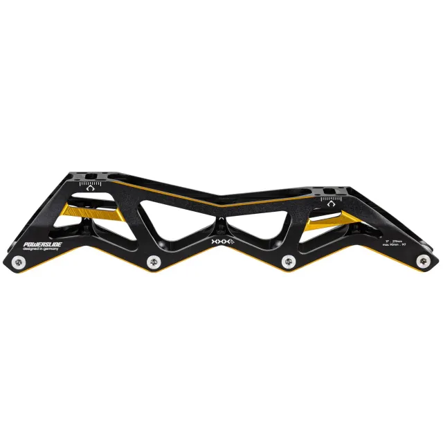 Powerslide 3X 4x90 Black Gold ramme 11" 165