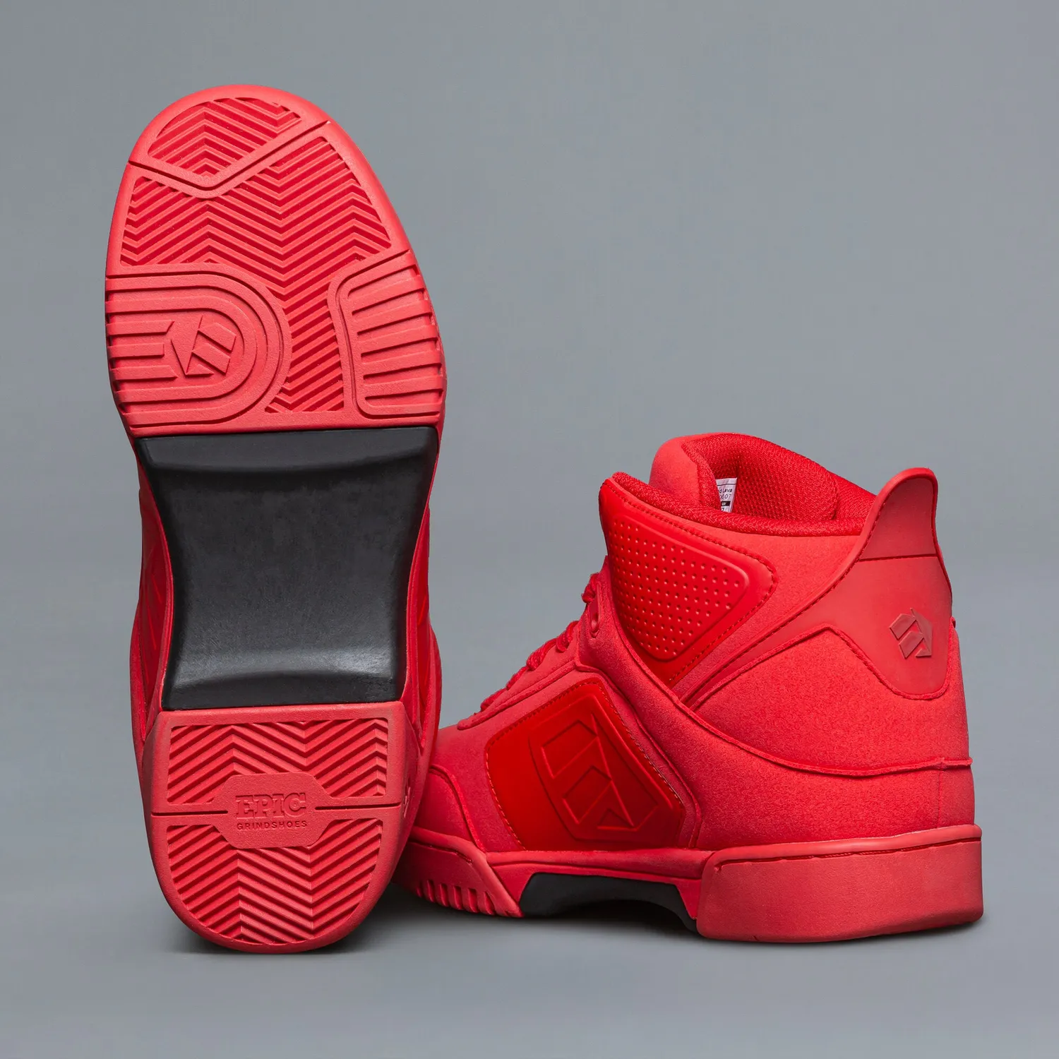 Epic Red Lava grindsko rød hi-top slidstærk