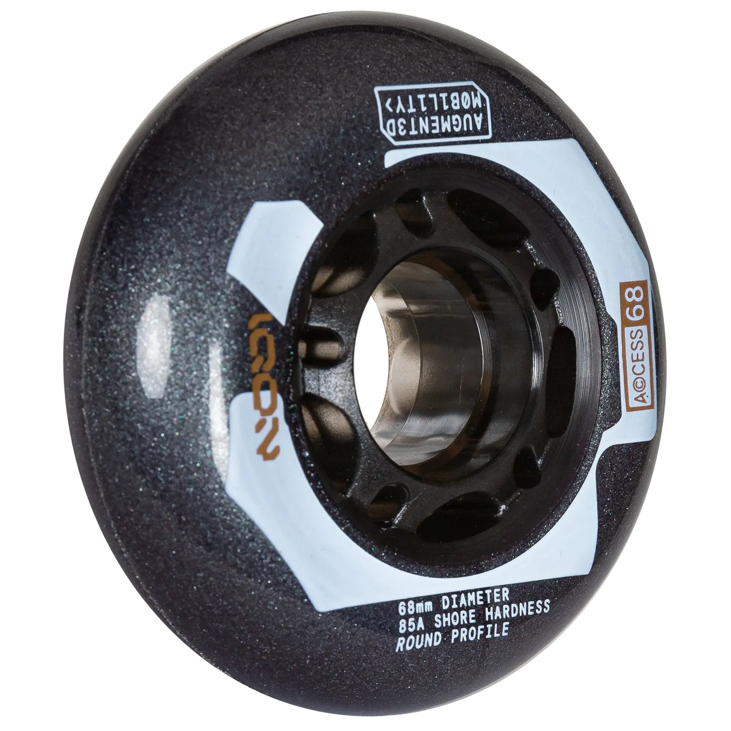 Iqon Access 68 hjul dark grey 4-pak 68mm