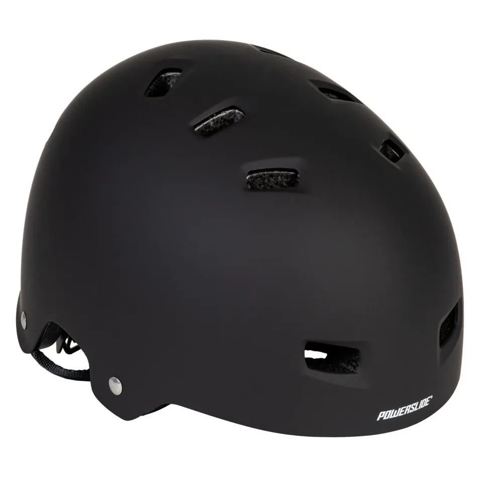 Powerslide Allround Black Matt hjelm 50-54 cm mat