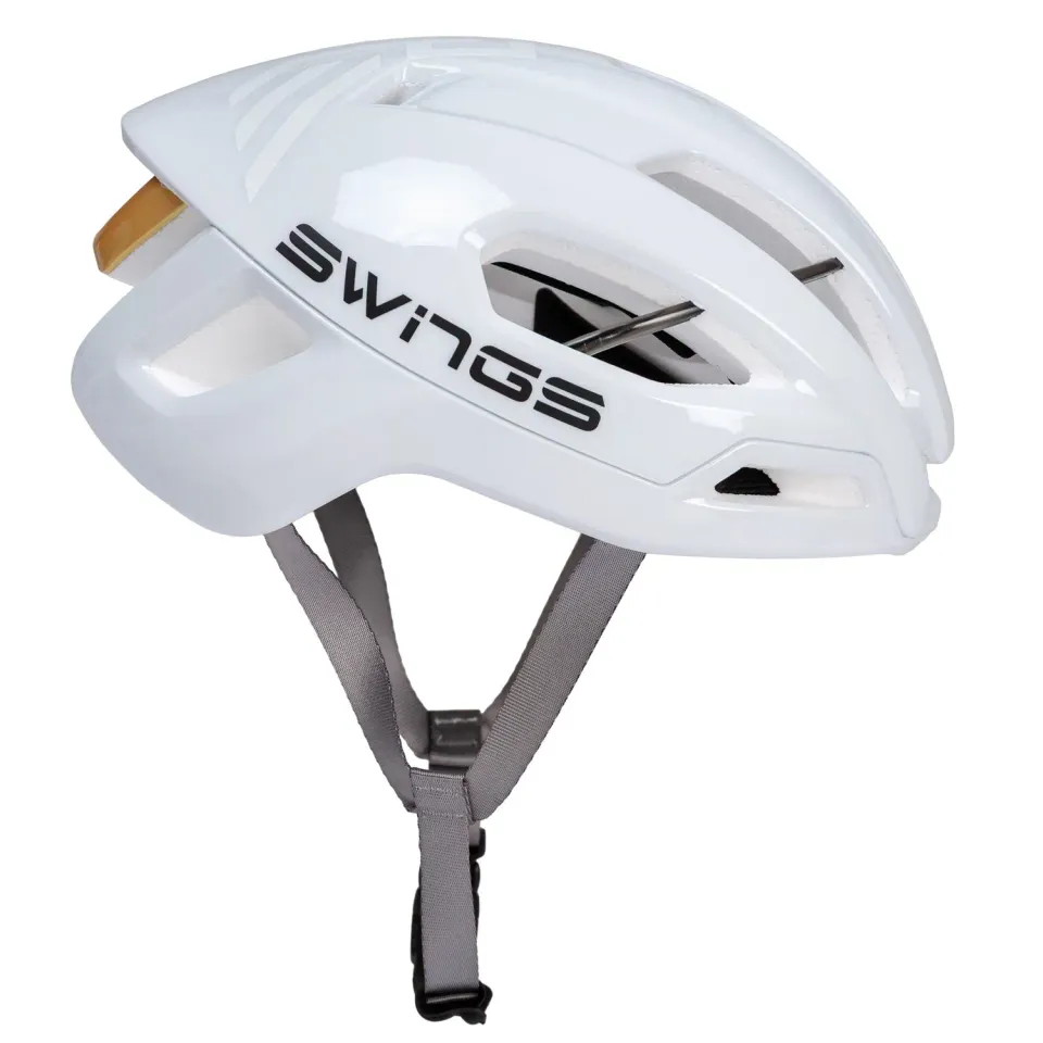 Swings Omen speed hjelm hvid aero 265 g