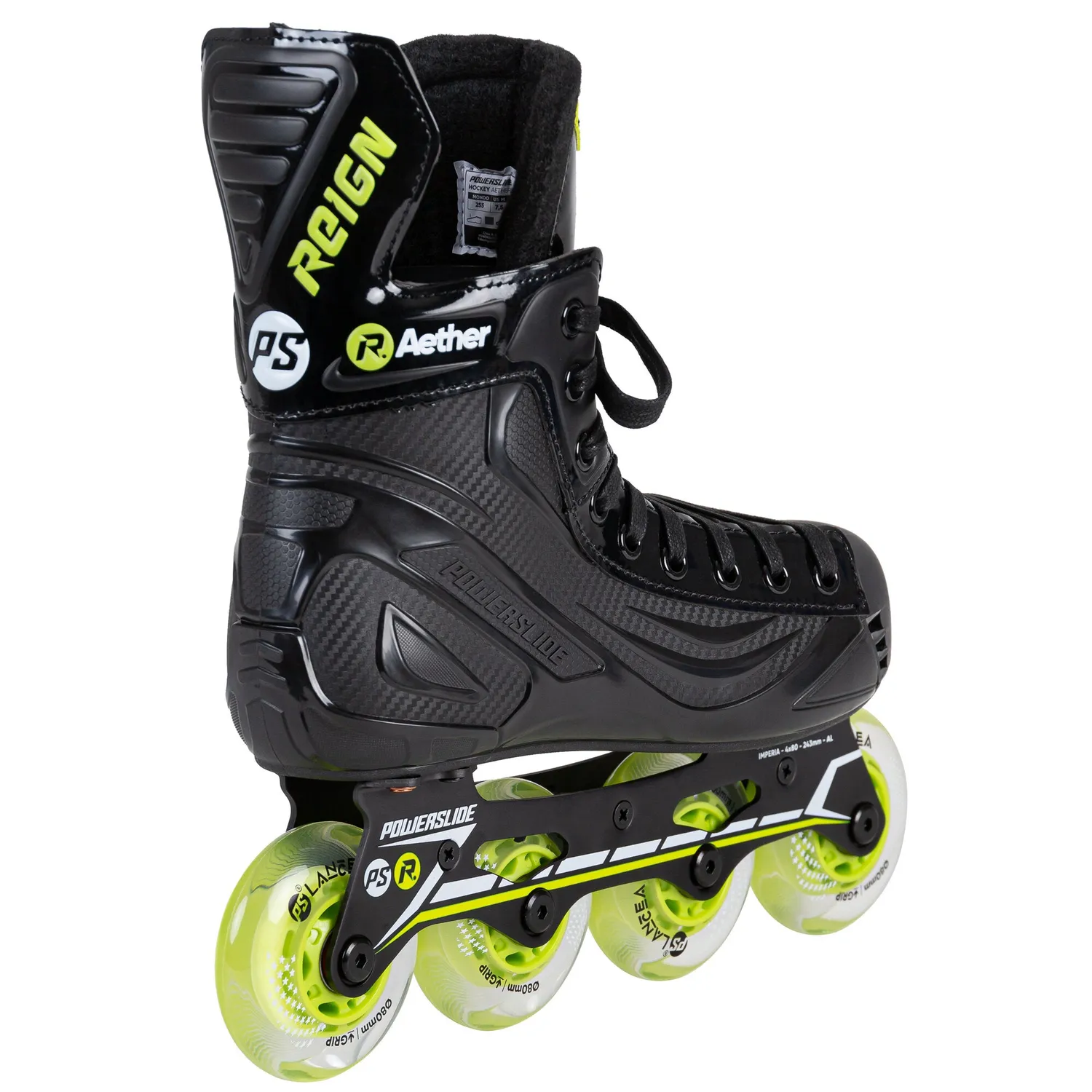 Powerslide Reign Aether 80 hockey inlineskøjter sort