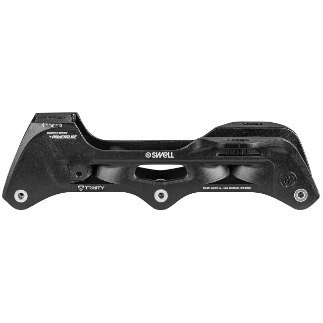 Powerslide Elite 205 3x100 stel sort aluminium