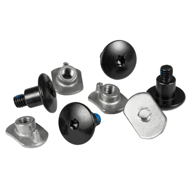 Powerslide V. Cuff Screw sæt manchetskruer sort