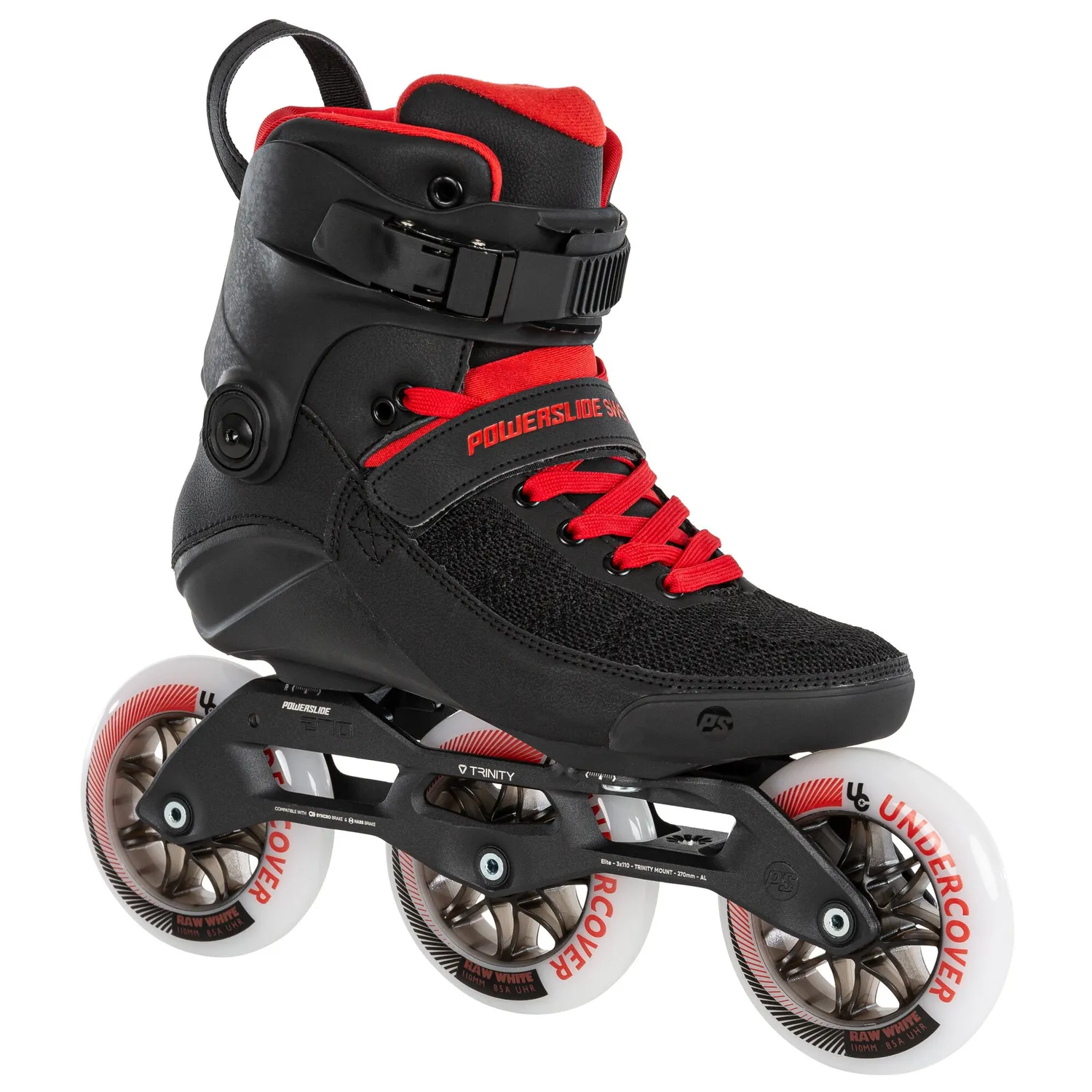 Powerslide Swell Black Fire 110 inlineskøjter