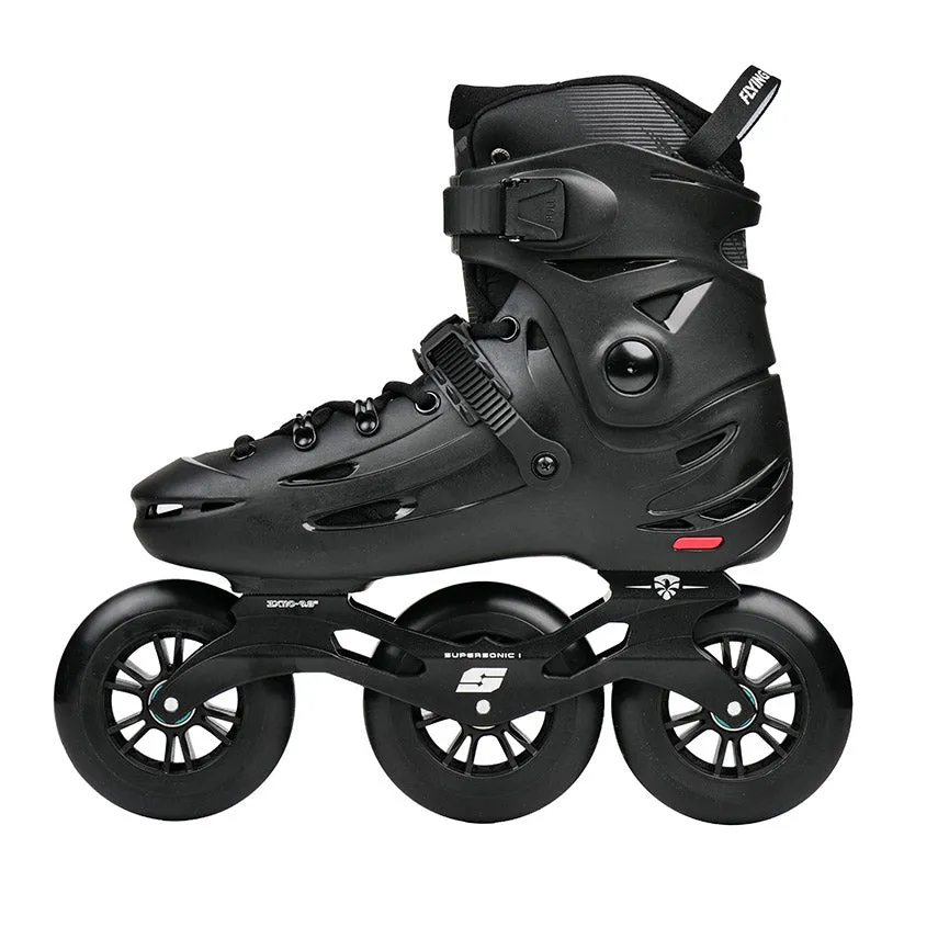 Flying Eagle Eclipse Tri inlineskøjter sort 110mm 3-hjul