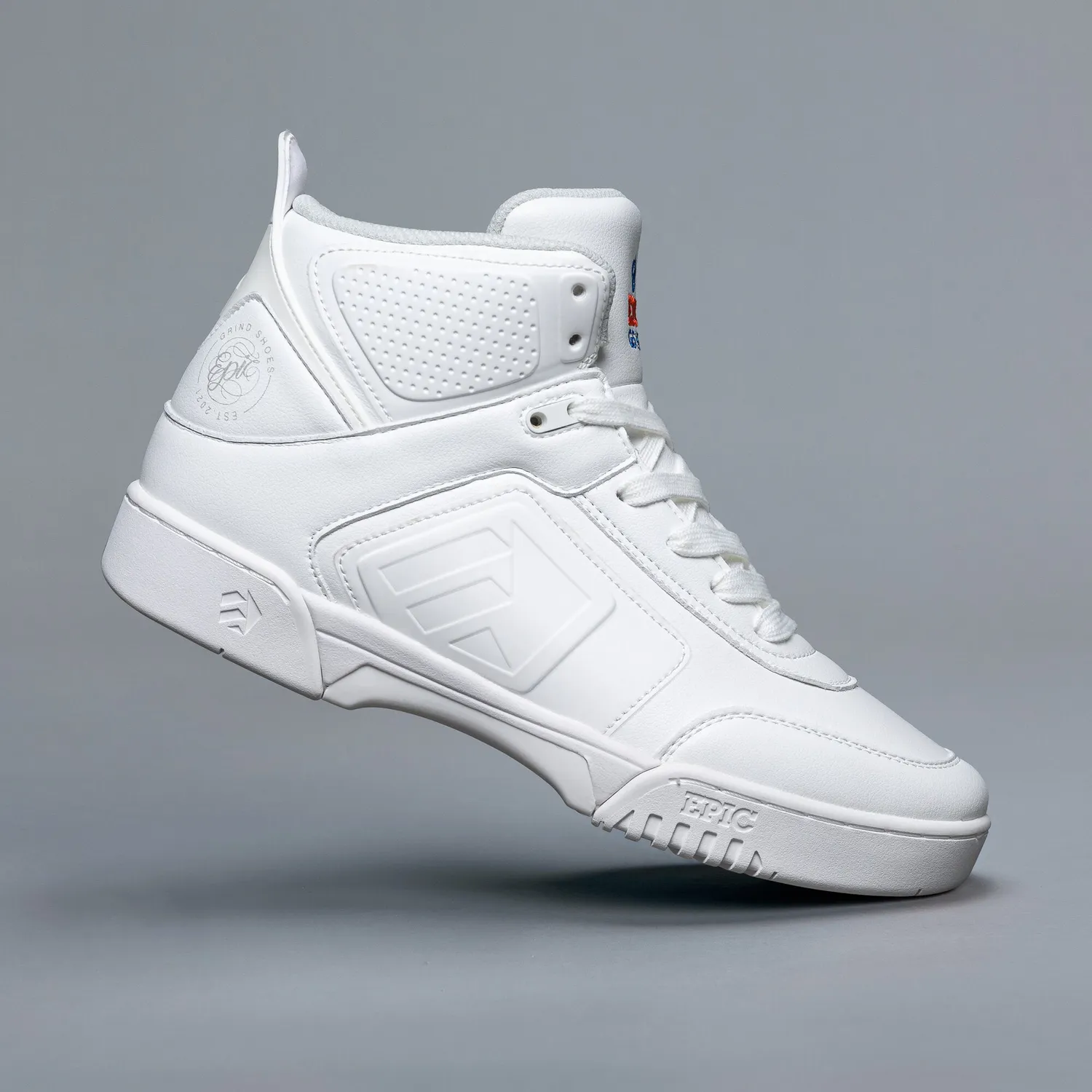 Epic Clean White grindsko hvid high-top