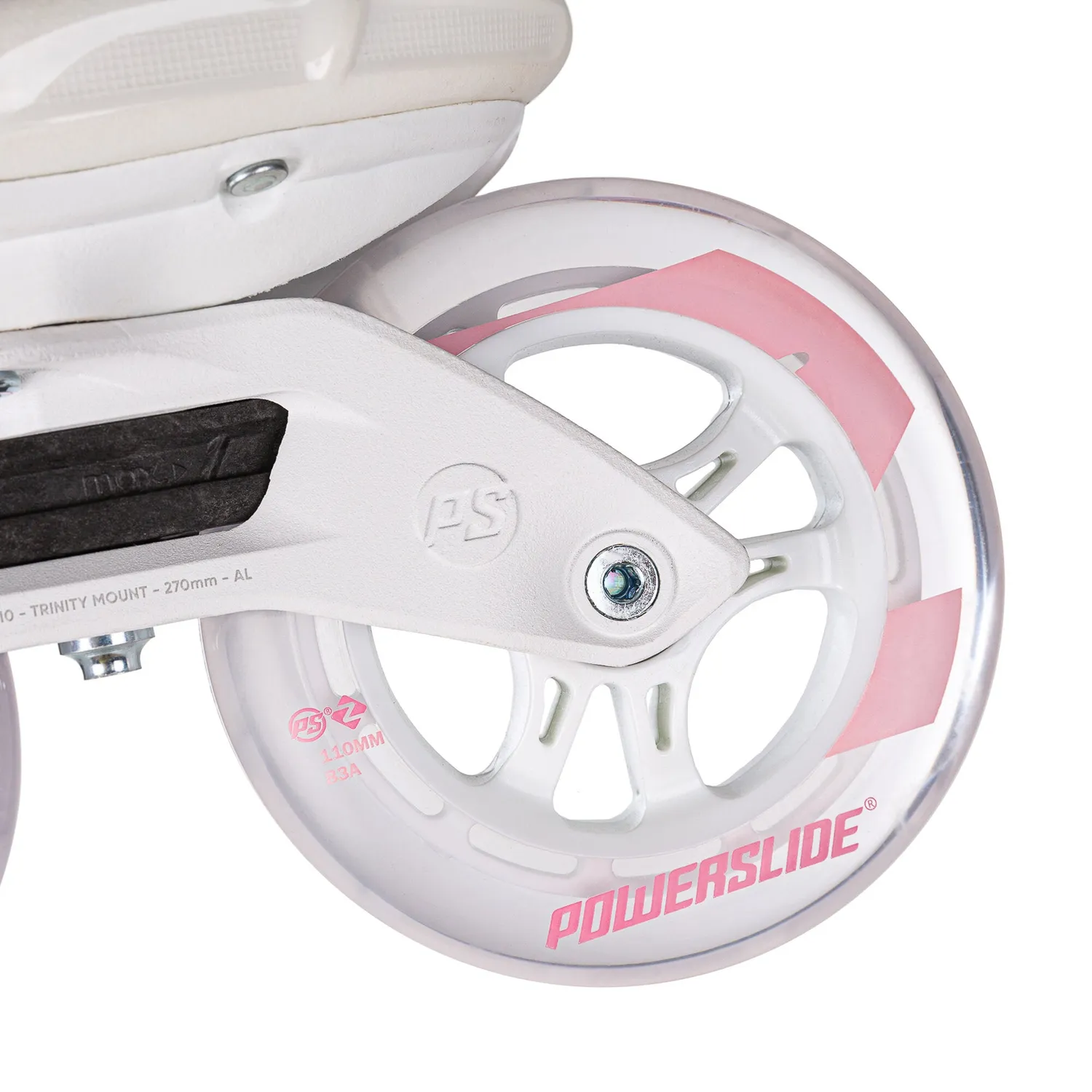 Powerslide Phuzion Argon Syncro Rose 110 rulleskøjter dame
