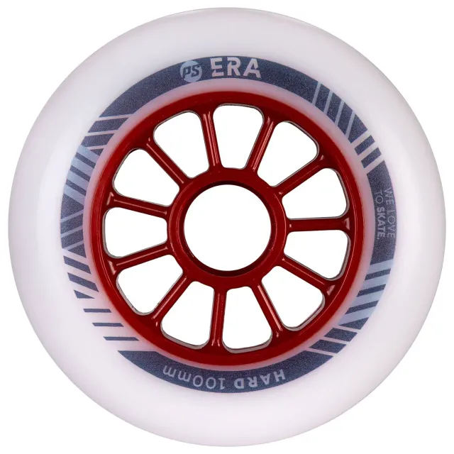 Powerslide Era 100 DD Hard speedhjul 8-pak hvid
