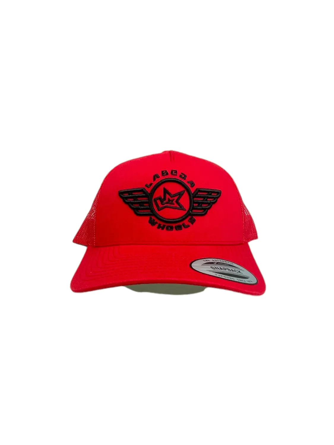 Labeda Wings trucker kasket rød sort 5-panel