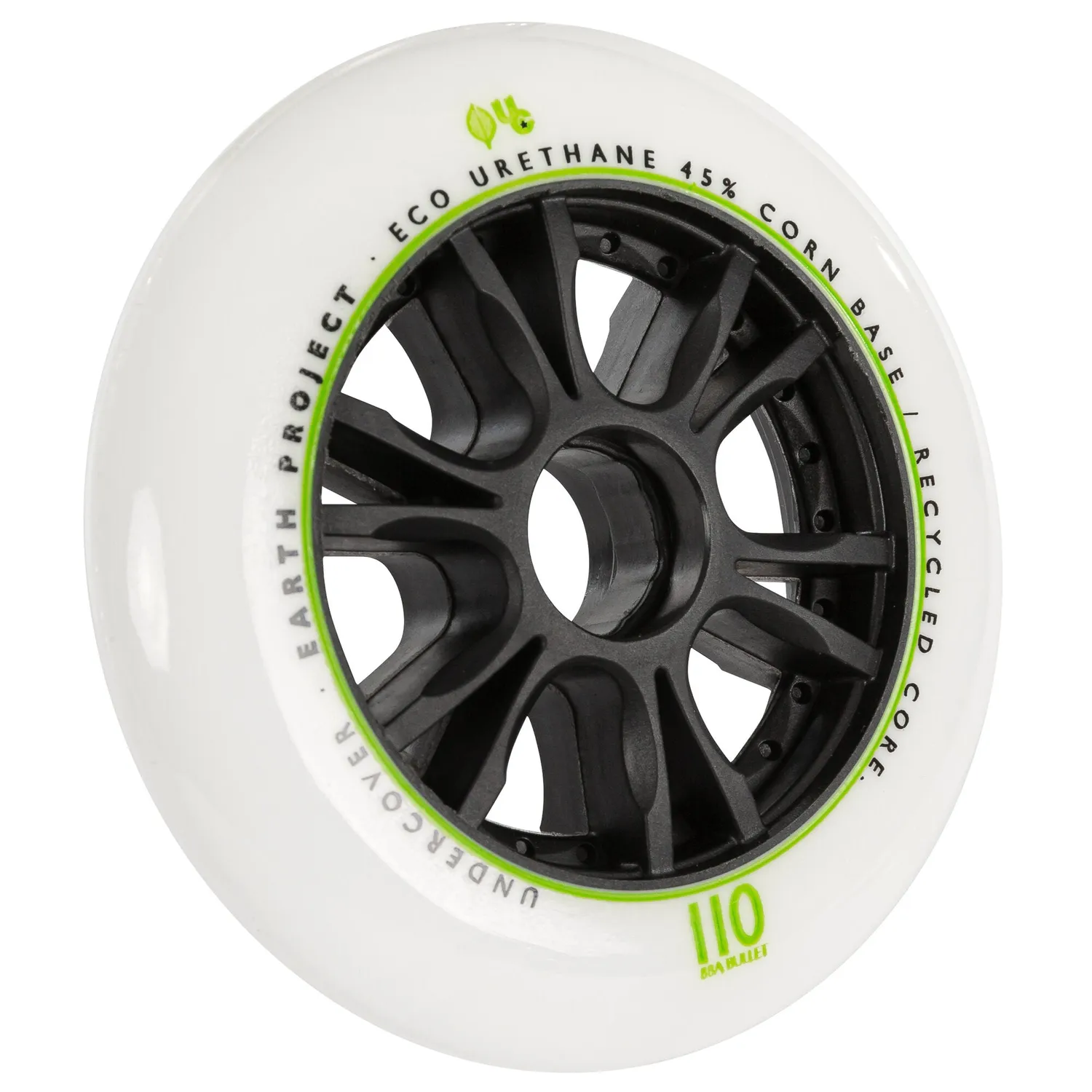 Powerslide Earth 110/88A inliner hjul 4-pak miljøvenlig