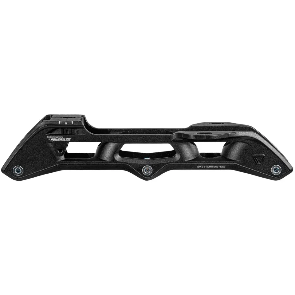 Powerslide Elite 100 ramme Trinity 250 3x100 sort