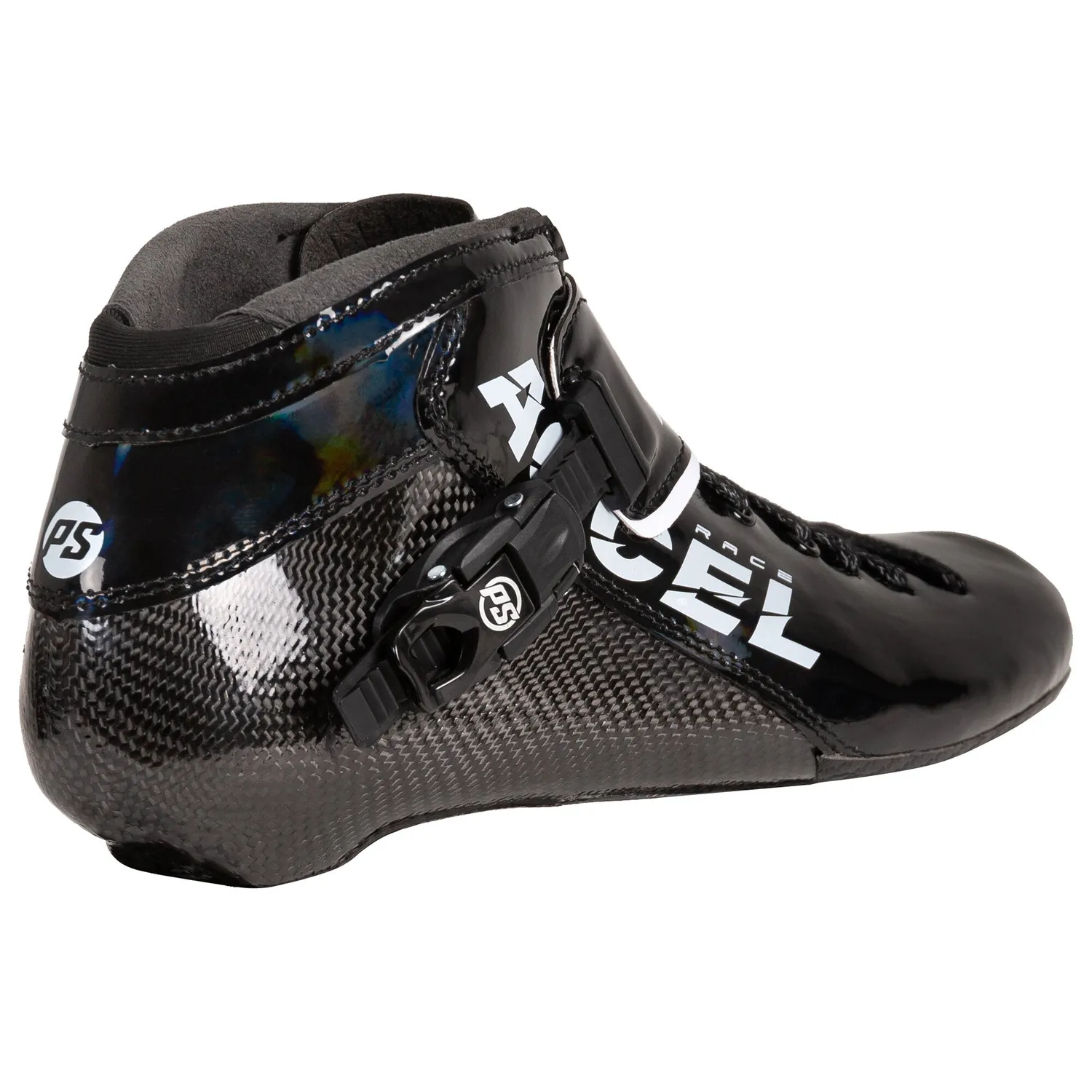 Powerslide Accel Race speedskøjtestøvle sort carbon
