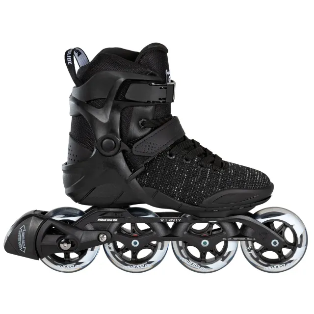 Powerslide Phuzion Xenon Black 90 rulleskøjter åndbare