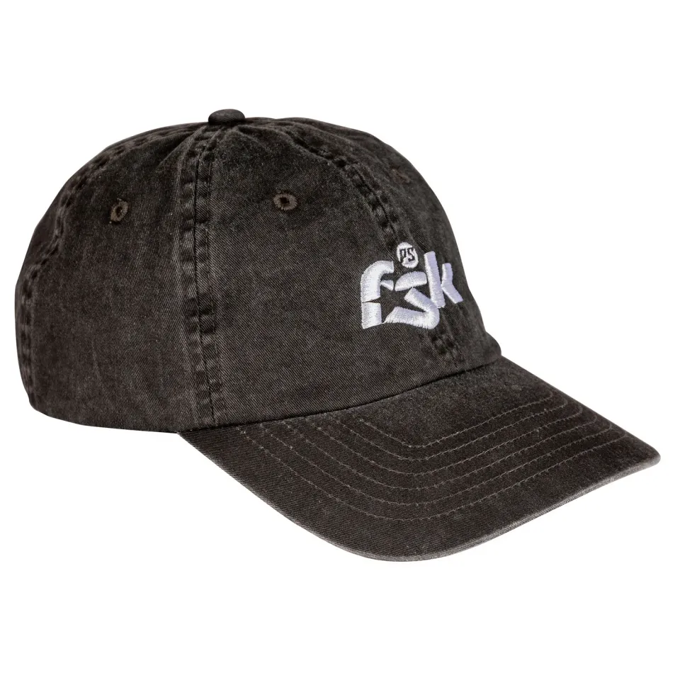 Powerslide FSK Logo Cap kasket sort dad cap broderi