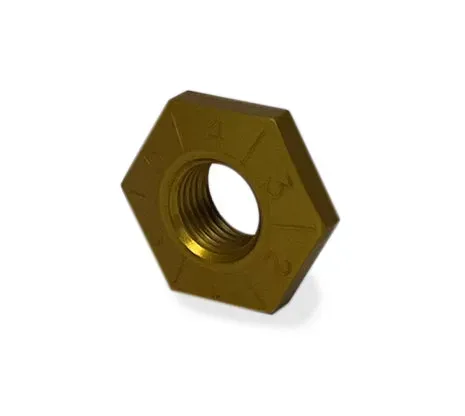Sure-Grip Micro Adjustment møtrikker sølv 4-pak