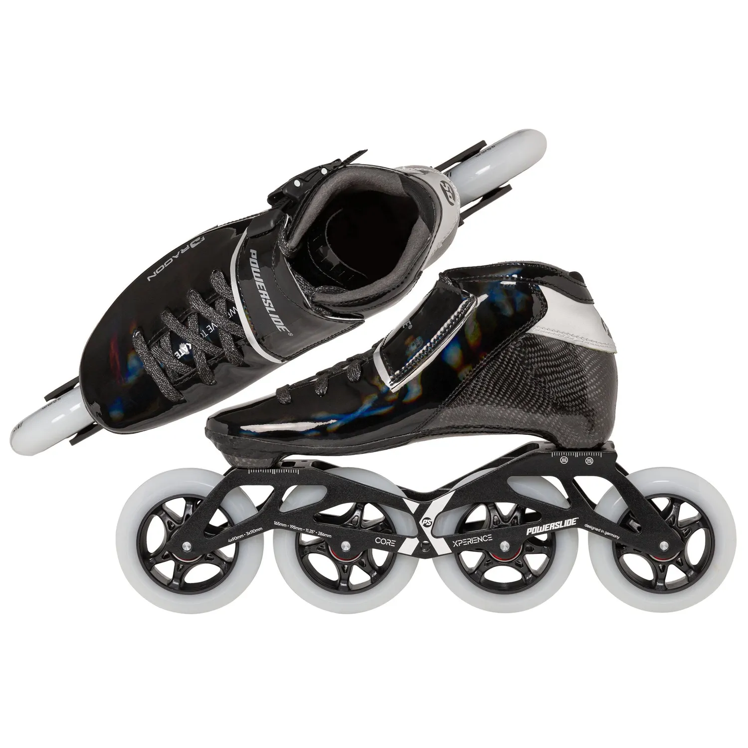 Powerslide Dragon Black 90 speedskøjter børn