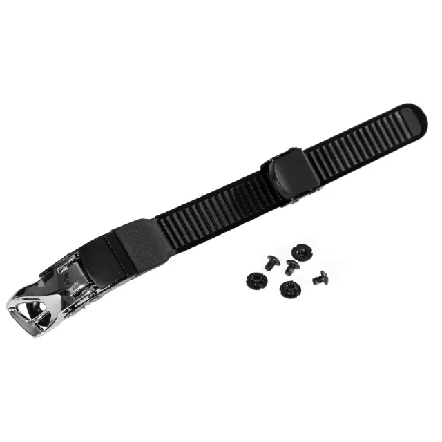 Powerslide Prime Alu Buckle spænde sølv 21,5cm venstre højre