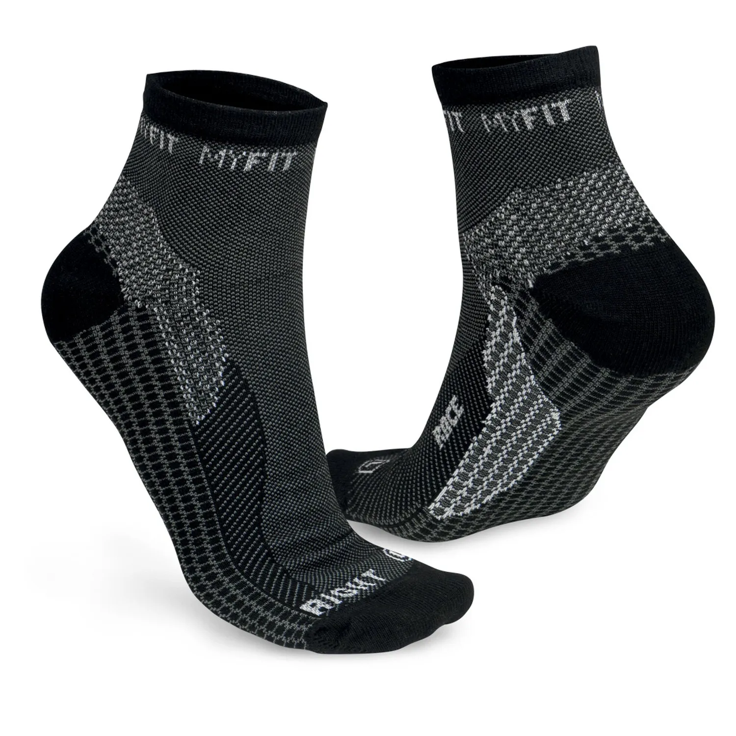 MYFIT Race skatesokker stram sort