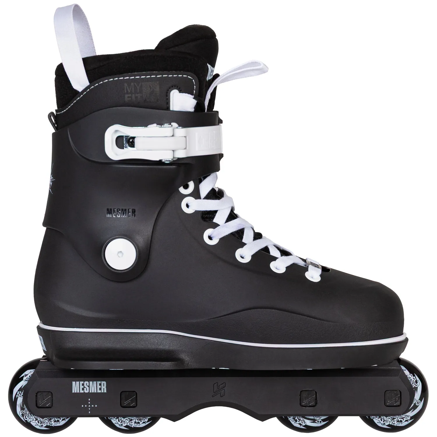 Mesmer Eclipse TS Flat aggressiv inline-skøjte sort UFS+