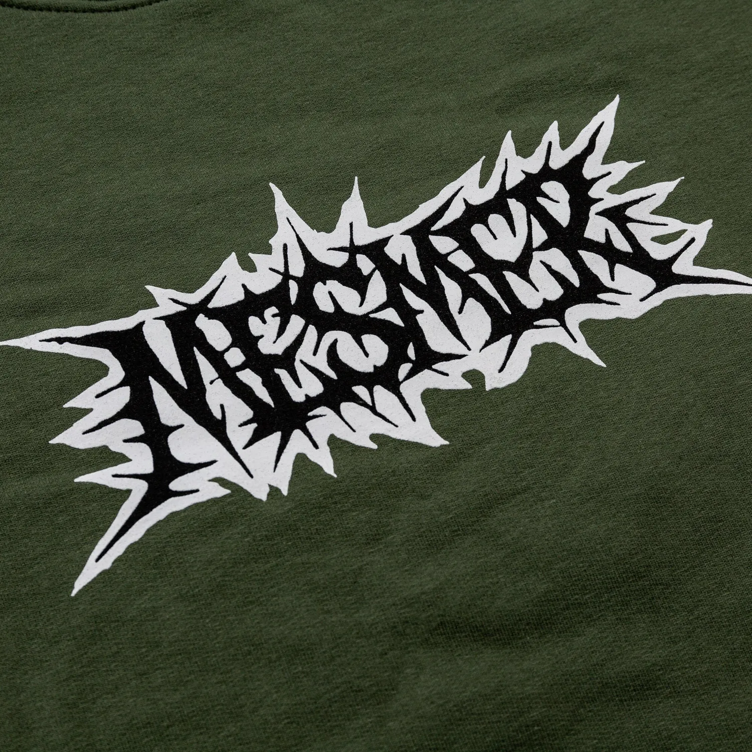 Mesmer Spiky sweatshirt grøn normal fit