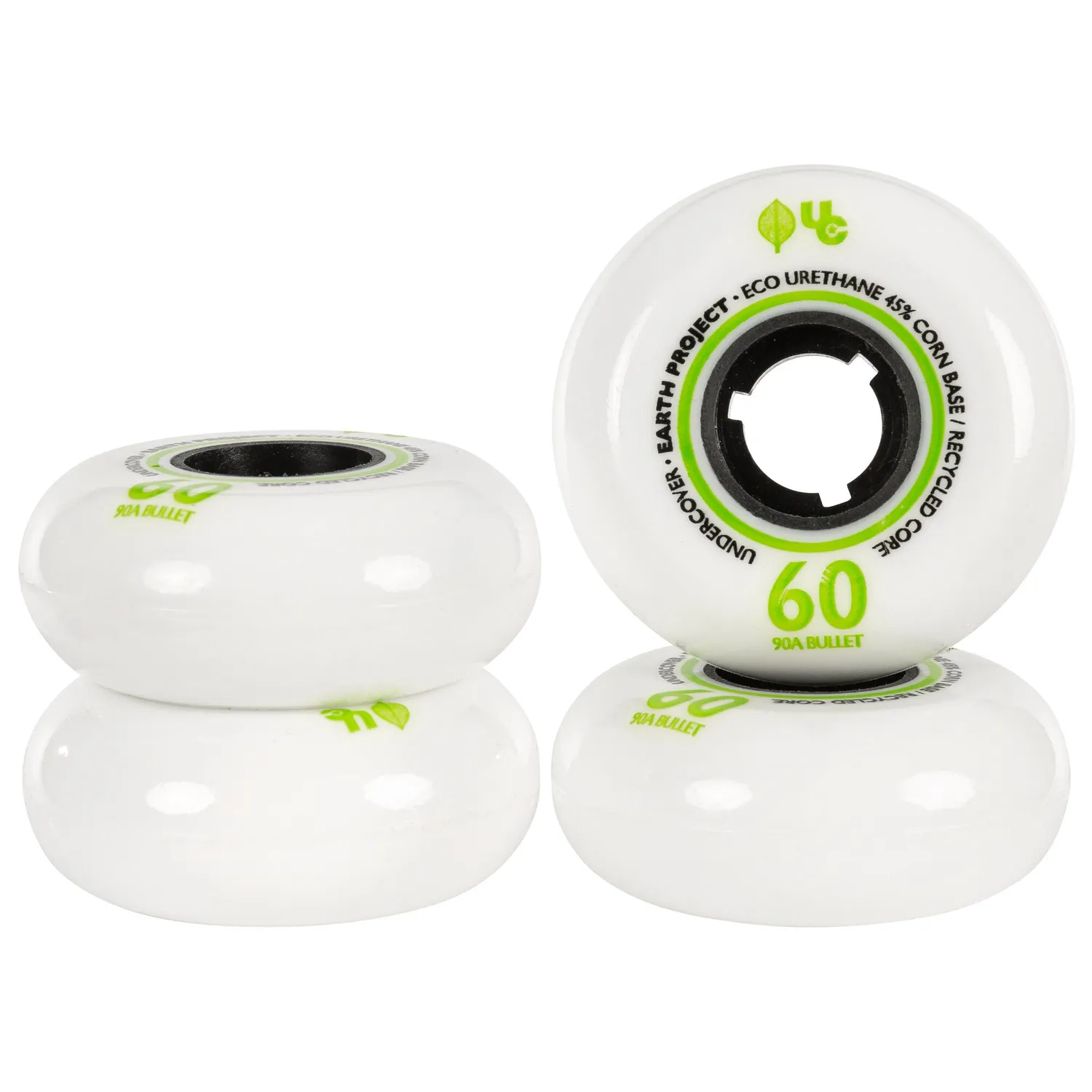 Undercover Earth 60mm aggressive hjul 4-pak 90A