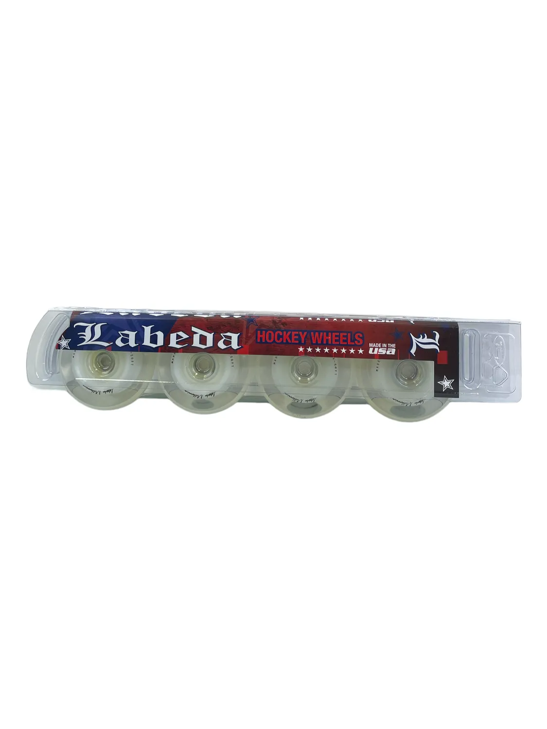 Labeda Millennium X-Soft hockeyhjul hvid 80 mm x-soft