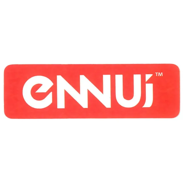 Ennui Logo Sticker klistermærke standard