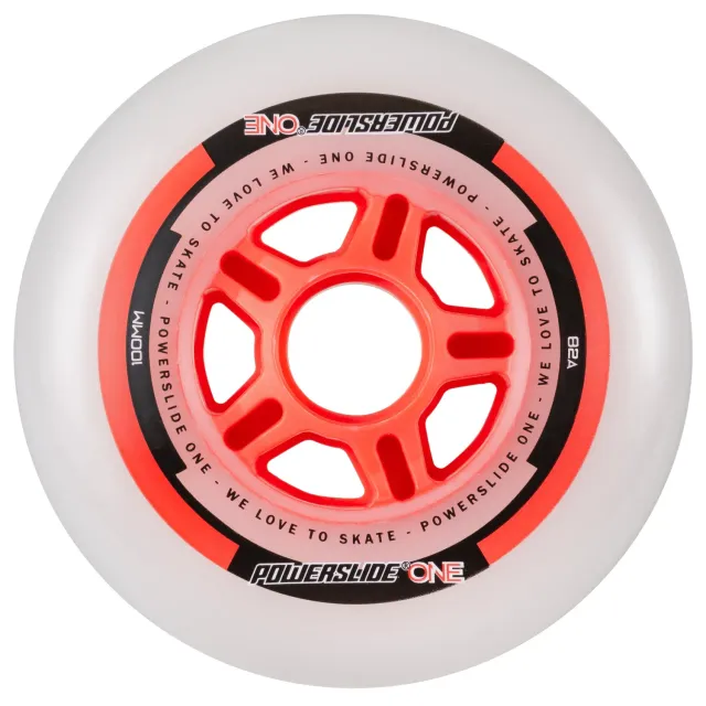 Powerslide ONE 100/82A rulleskøjtehjul 8-pak 82A