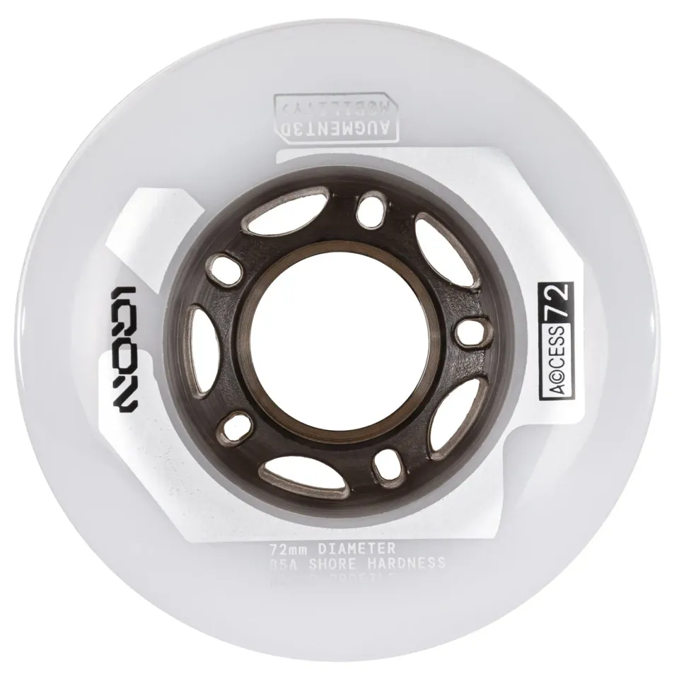 IQON Access 72mm rulleskøjtehjul Natural 4-pak URP