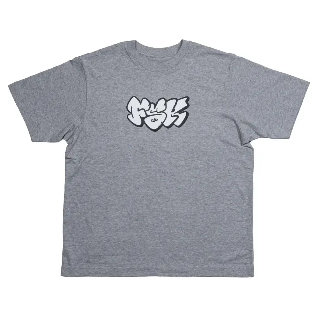 Powerslide FSK Graffiti t-shirt grå bomuld