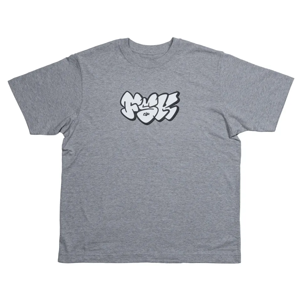 Powerslide FSK Graffiti t-shirt grå bomuld
